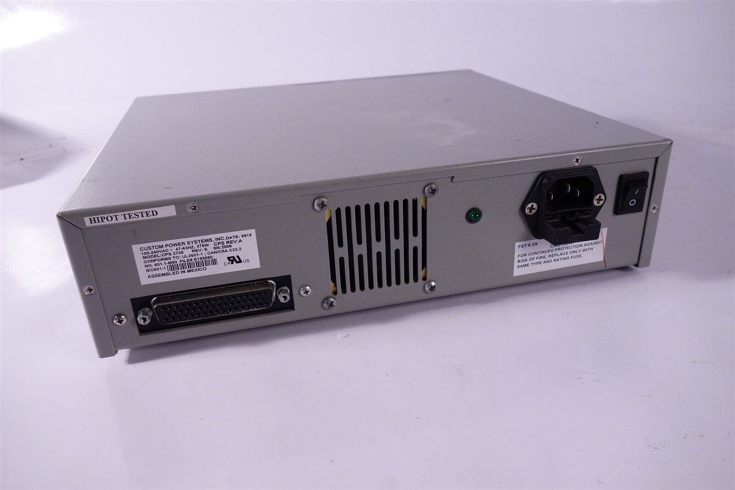 Varian Medical Systems PAXSCAN CPS2738 Power Supply