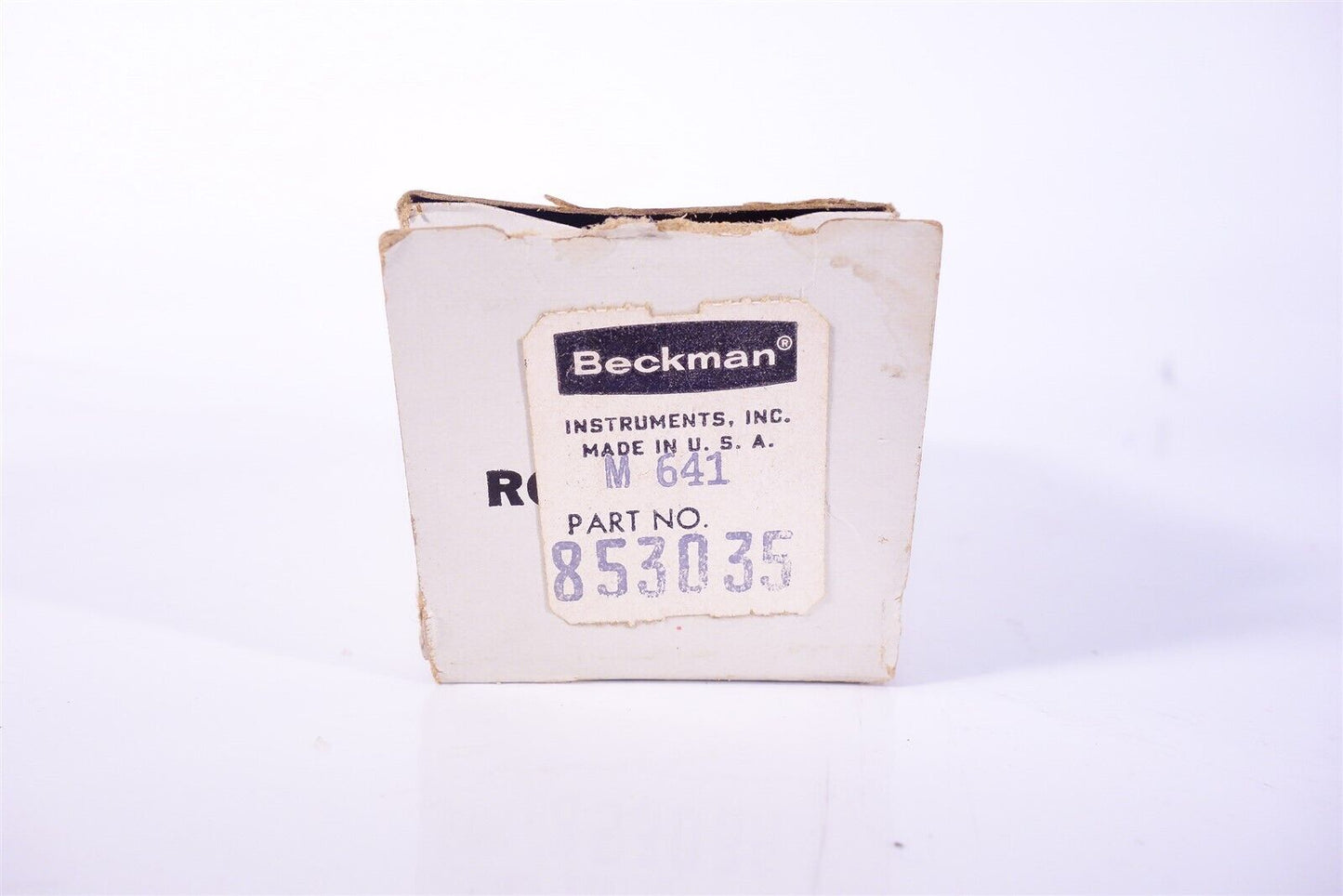 Beckman Instruments M641 853035 electron tube