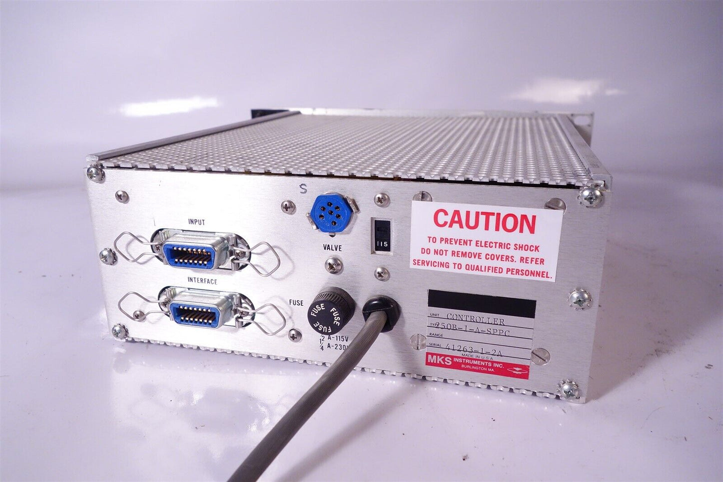MKS 250B-1-A-SPPC Pressure Flow Controller, Used