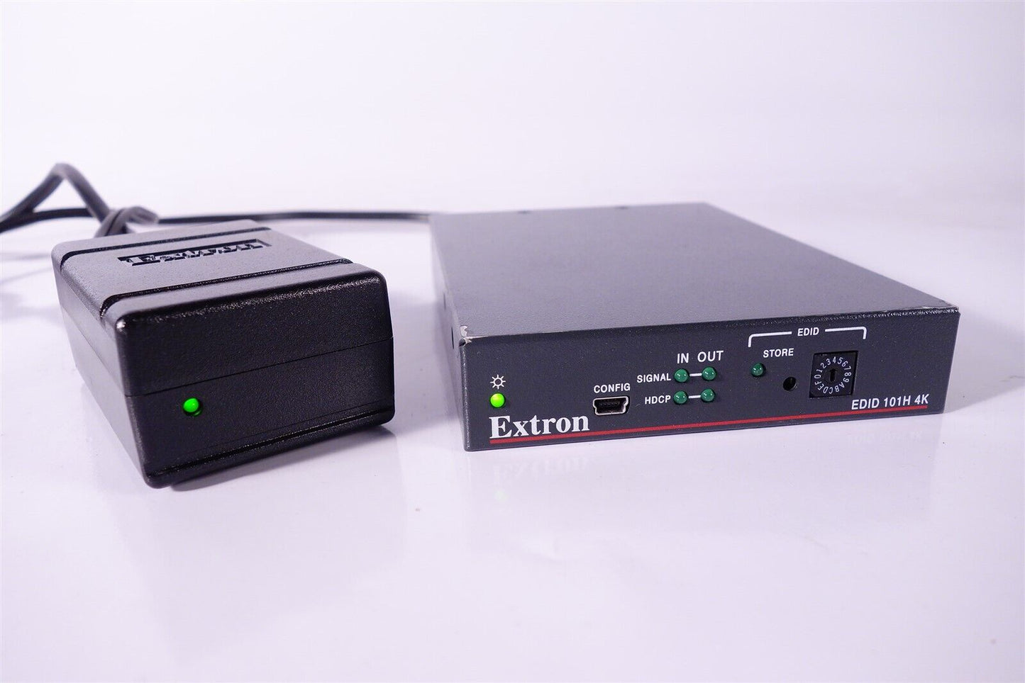 Extron EDID 101H 4K PLUS 4K/60 EDID Emulator + AC Adapter Tested, working
