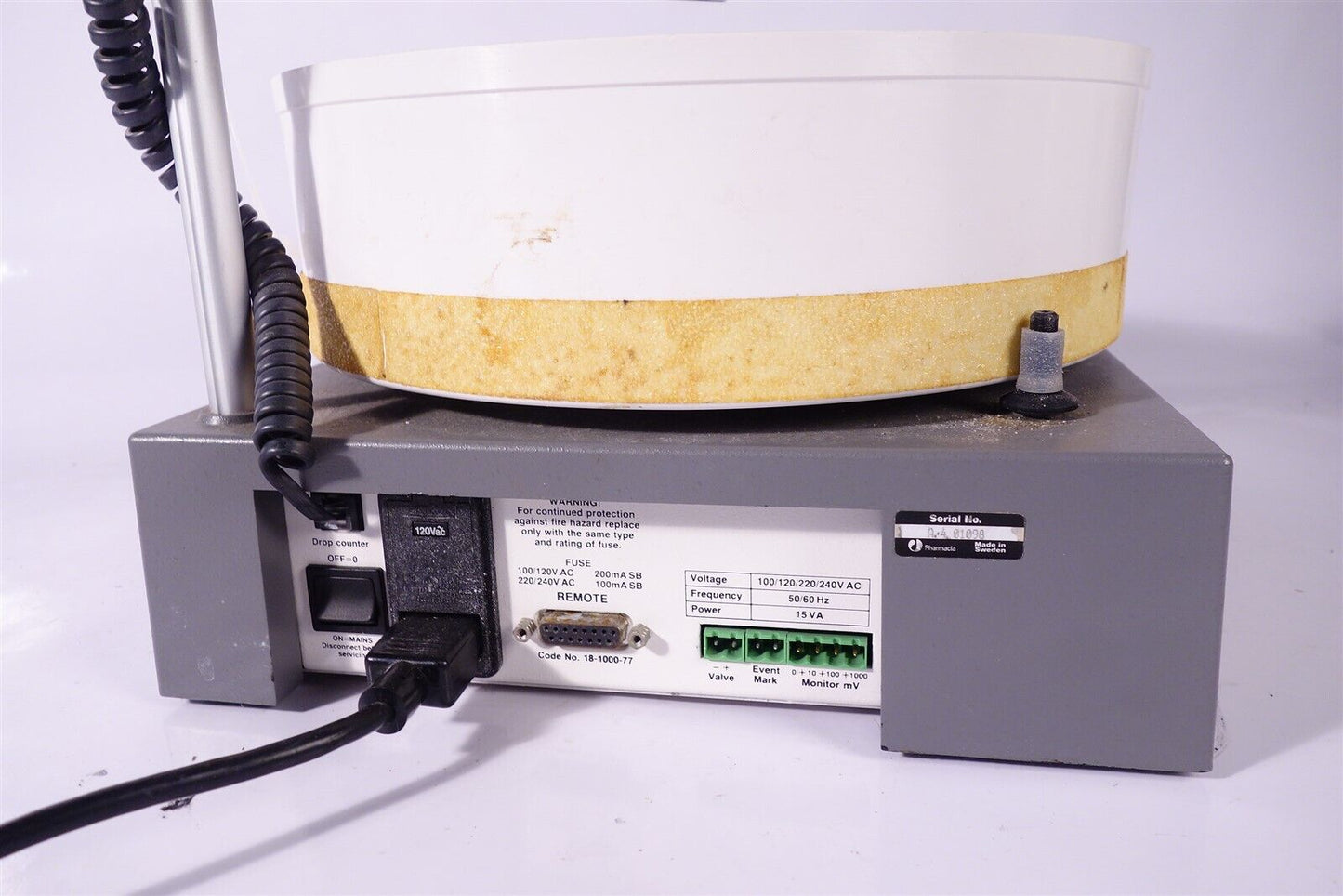 Pharmacia Fraction Collector LKB Frac-100 Tested, Working