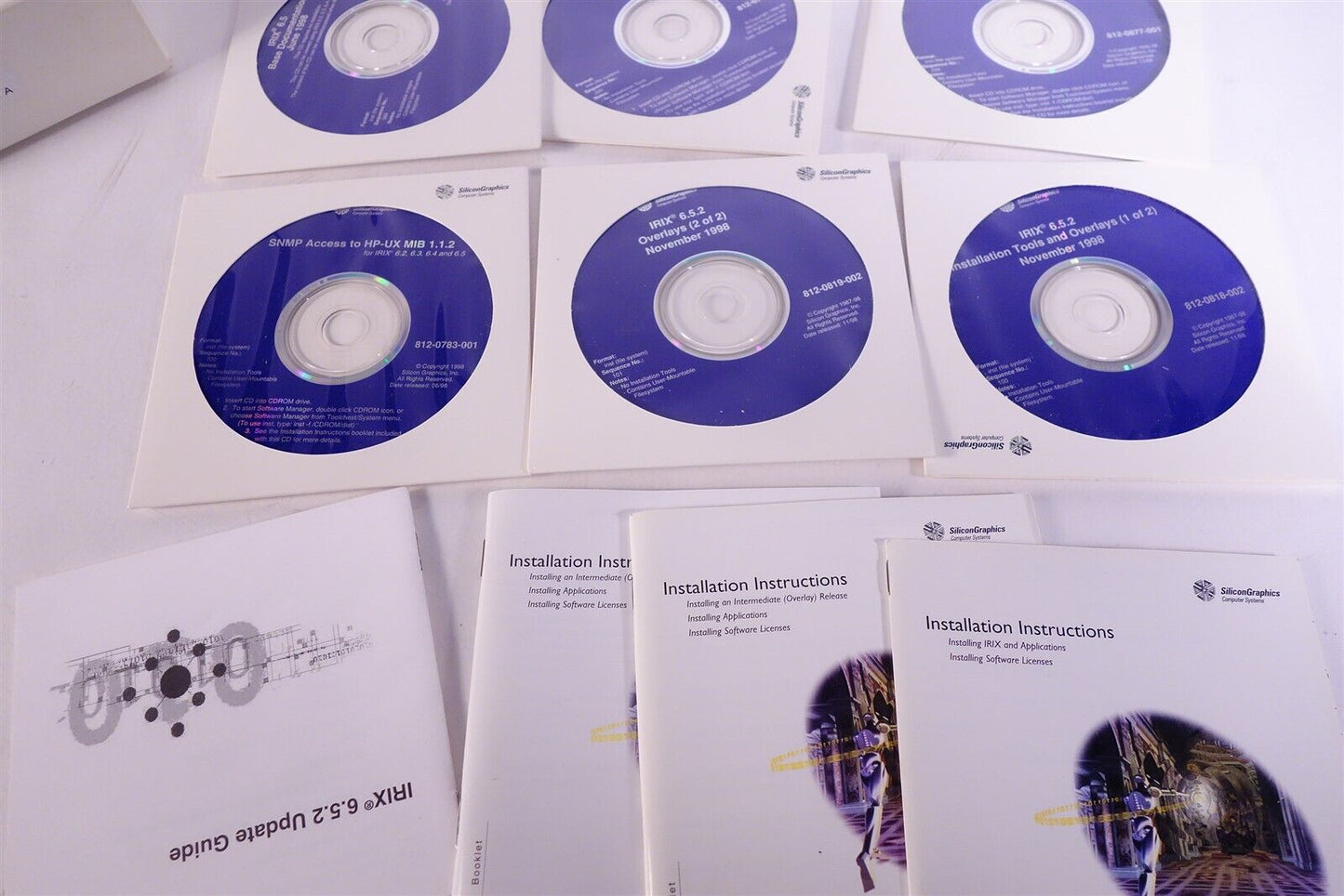 SGI Silicon Graphics IRIX 6.5 Software Collection