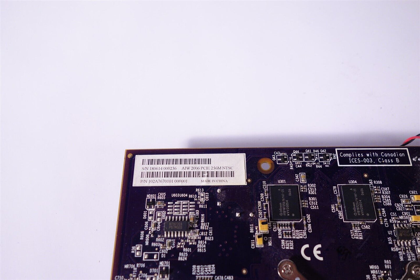 VINTAGE ATI All-In-Wonder 2006 Edition AIW 9600 256MB TV Tuner