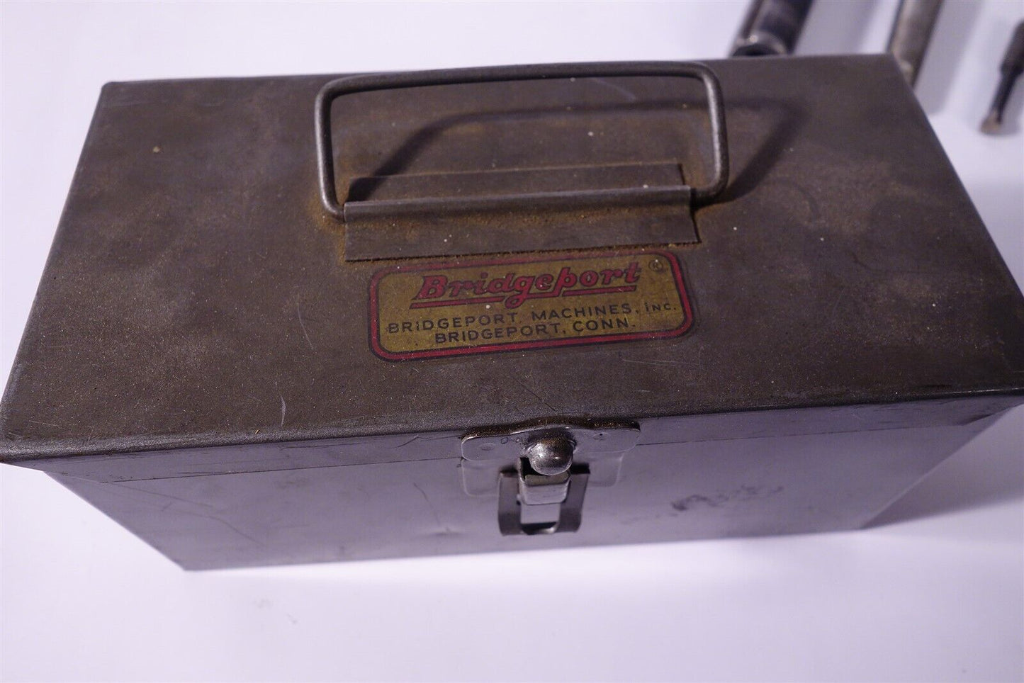 Original Bridgeport Machinery Boring Head Set in Bridgeport Box