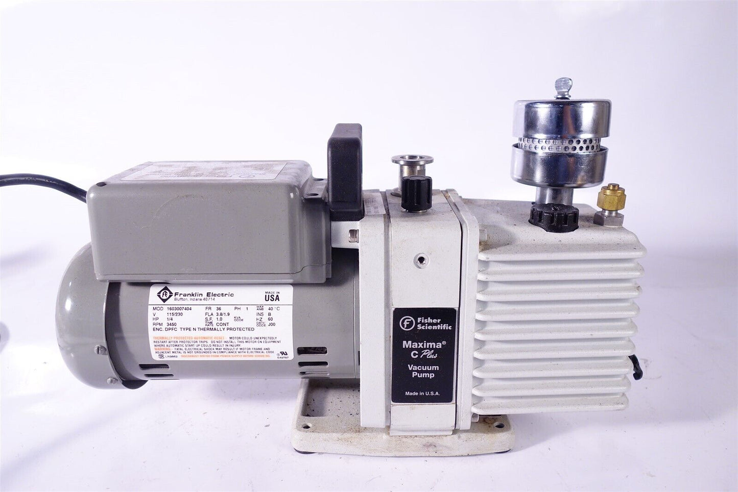 Yield Engineering YES-R1 Plasma Cleaner + Vacuum Pump