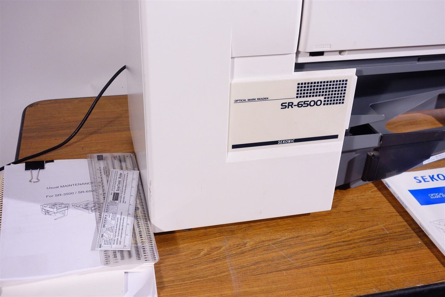 Sekonic SR-6500 OMR Optical Mark Reader + Stacker / Excellent