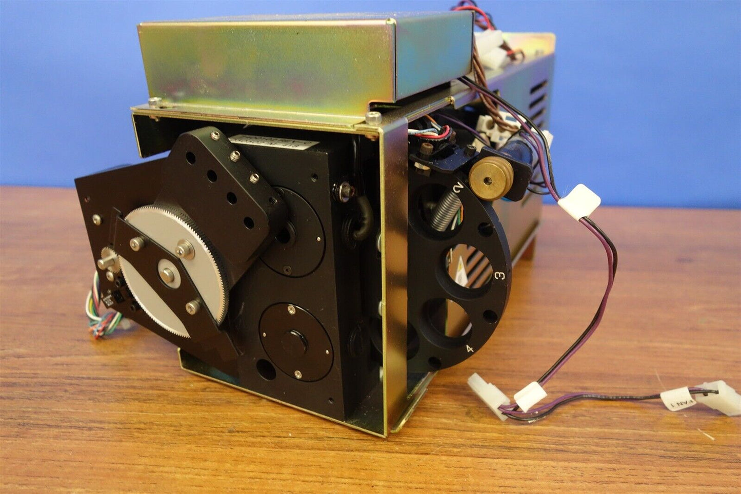 Perkin Elmer Halogen Lamp Housing with Filter Wheel