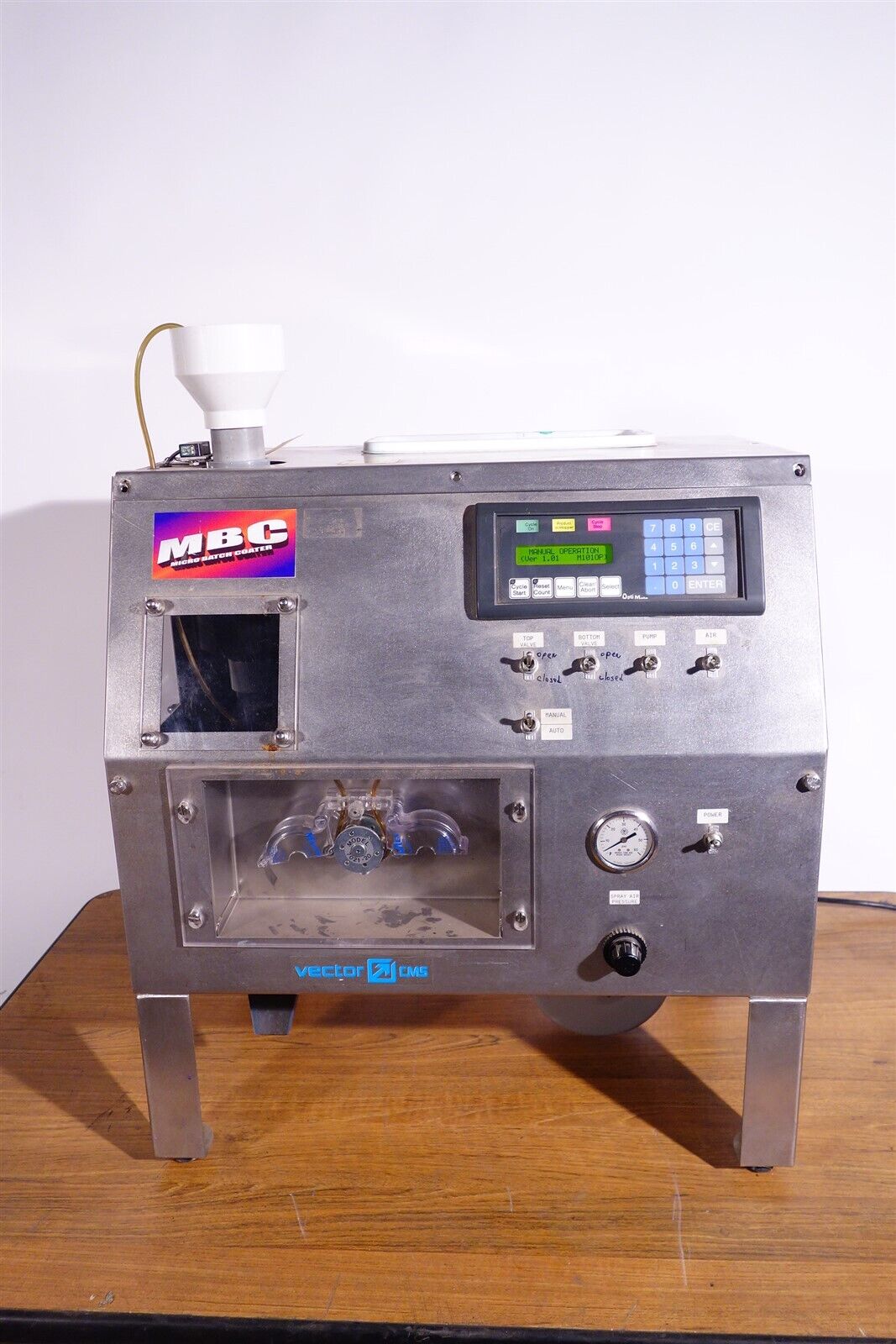 Freund / Vector Corporation Micro Batch Coater MCA-8483