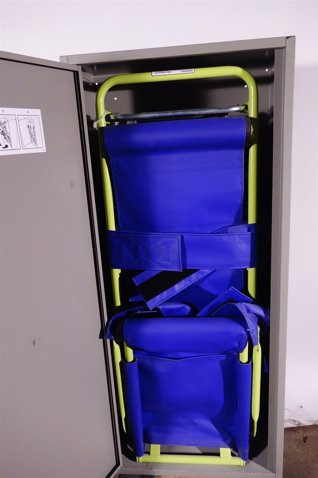 Garaventa Lift EVACU-TRAC CD7 Emergency Evacuation Chair, 400 lbs. Capacity