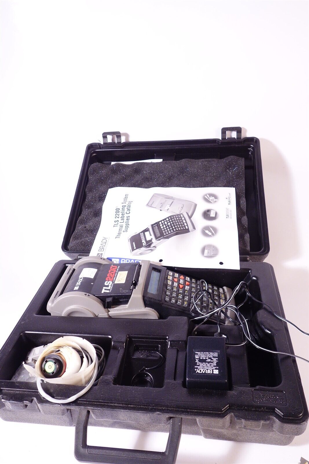 Lot of 2 Brady TLS2200 Thermal Labeling System Printer - 1 working, 1 has error