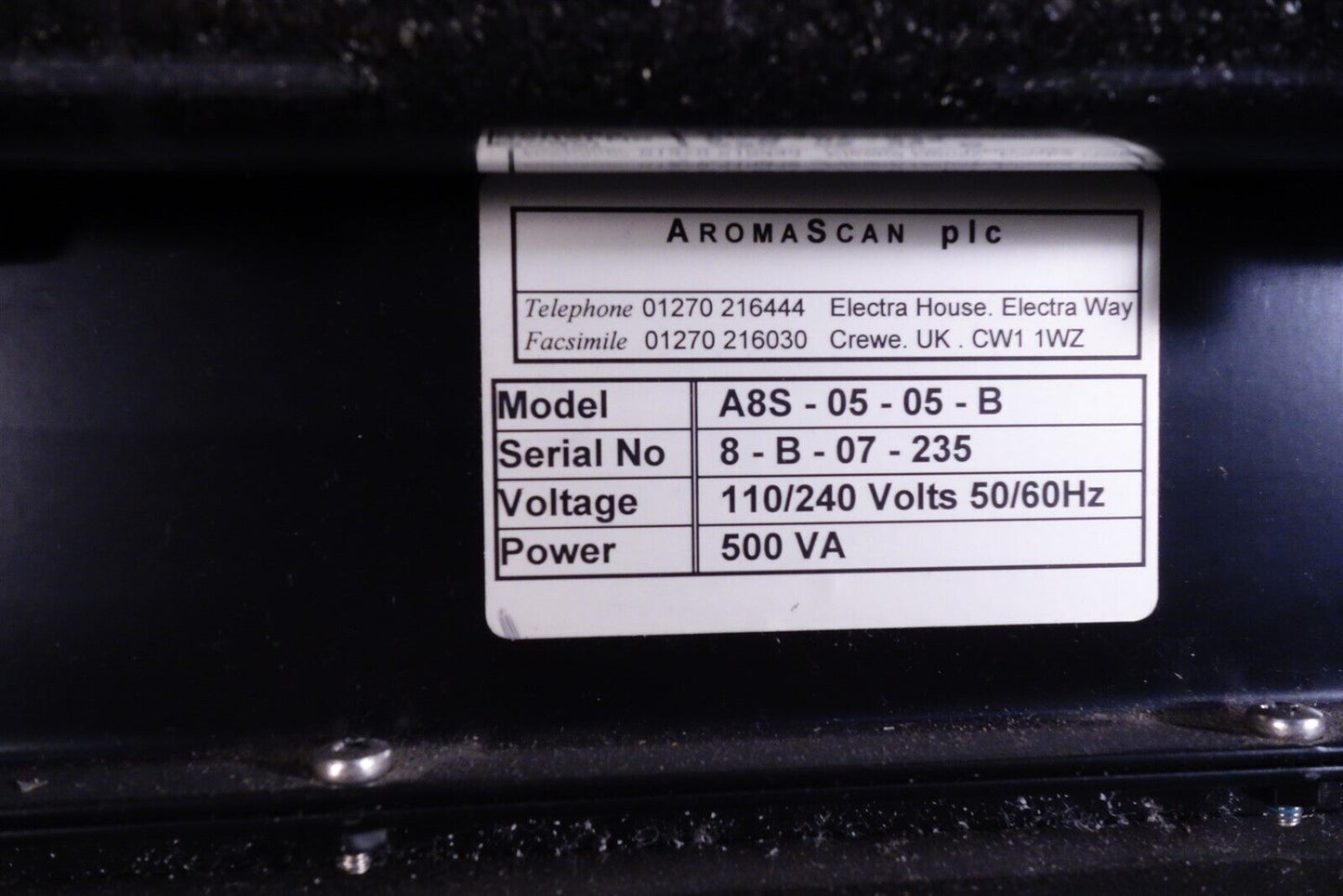 AromaScan A8S-05-05-B A8s A32S Aroma Scan A 8S Electronic Nose