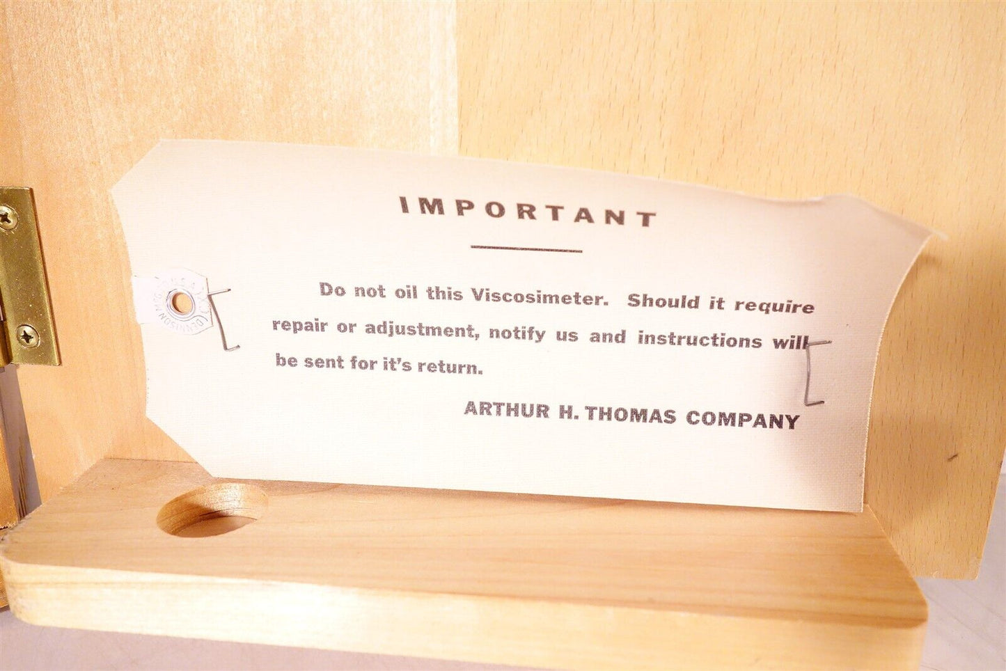 Arthur Thomas PA Scientific Test Stormer Viscometer Viscosimeter Excellent