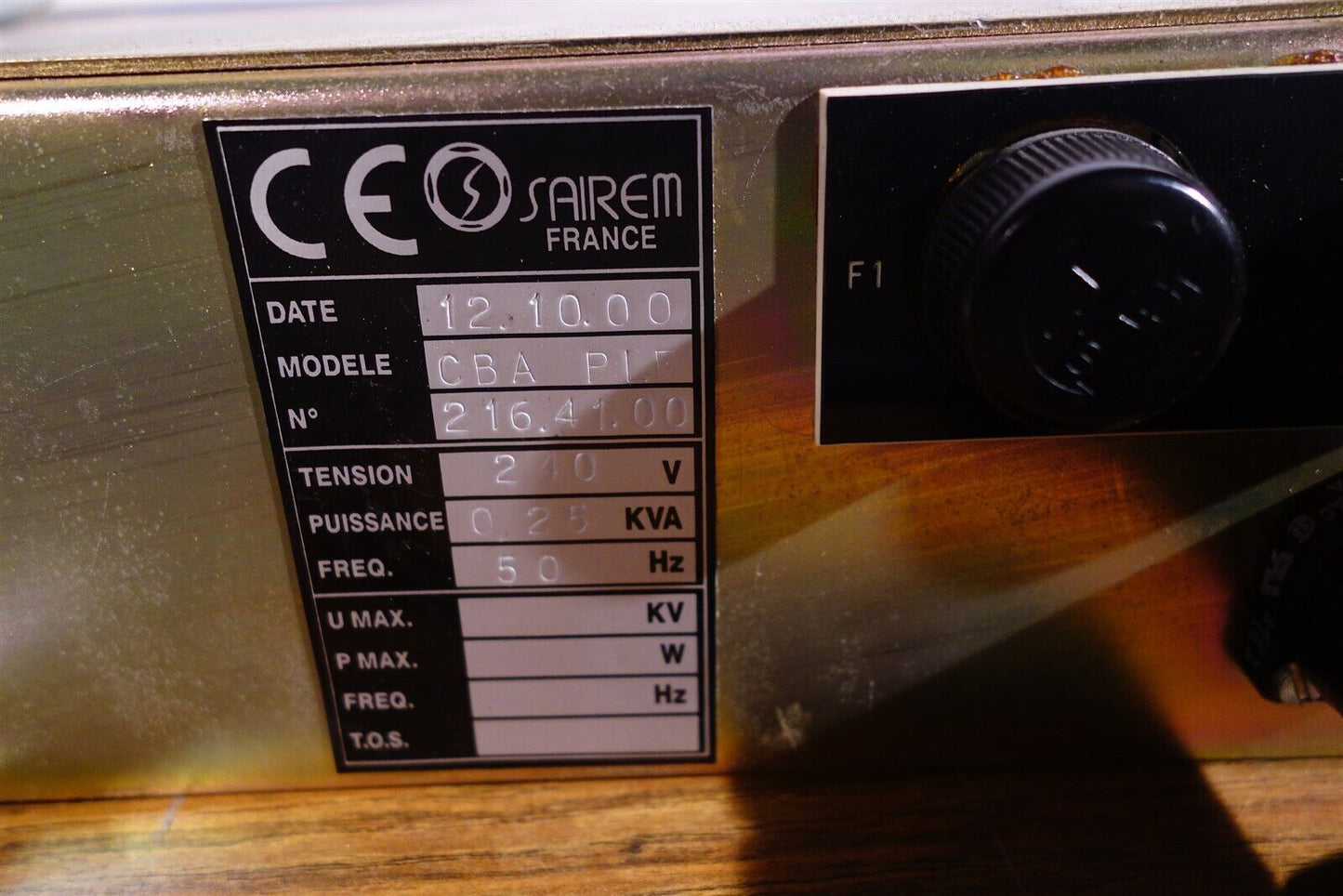 SAIREM RF Match SAIREM CBA/PLE MATCH BOX CONTROLLER W/ CABLE CBA PL M
