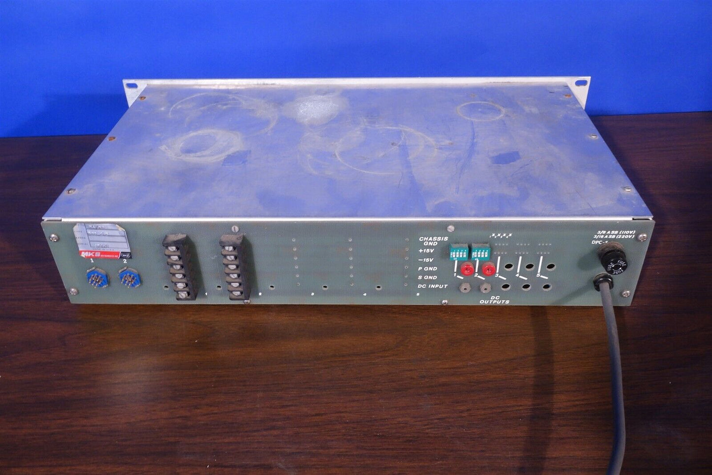 MKS Baratron PDR-ASP27-78 Pressure Transducer Readout