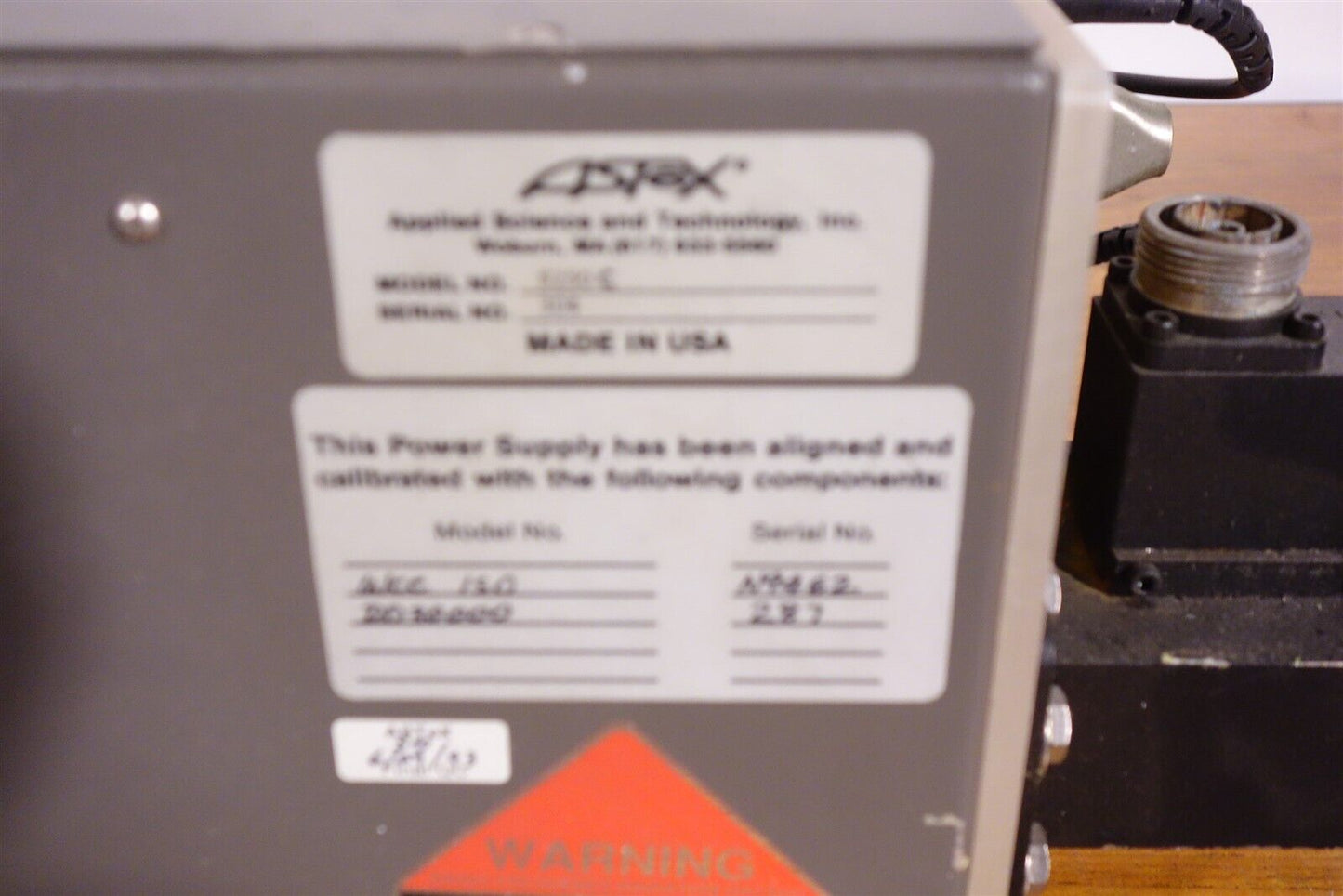 Astex S-250 Microwave Power Generator 30 Day Warranty.