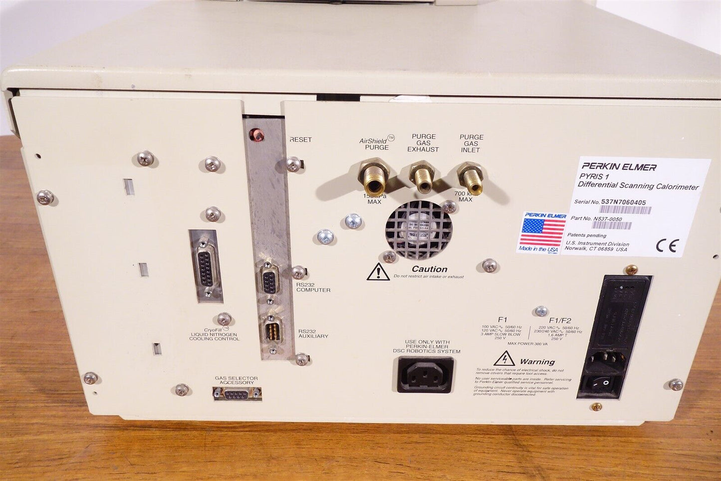 Perkin Elmer Pyris 1 DSC Differential Scanning Calorimeter