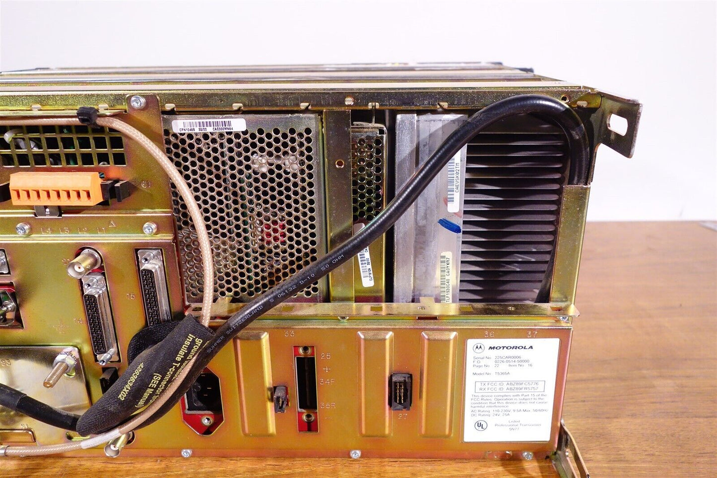 MOTOROLA QUANTAR T5365A UHF 800MHZ Excellent Working