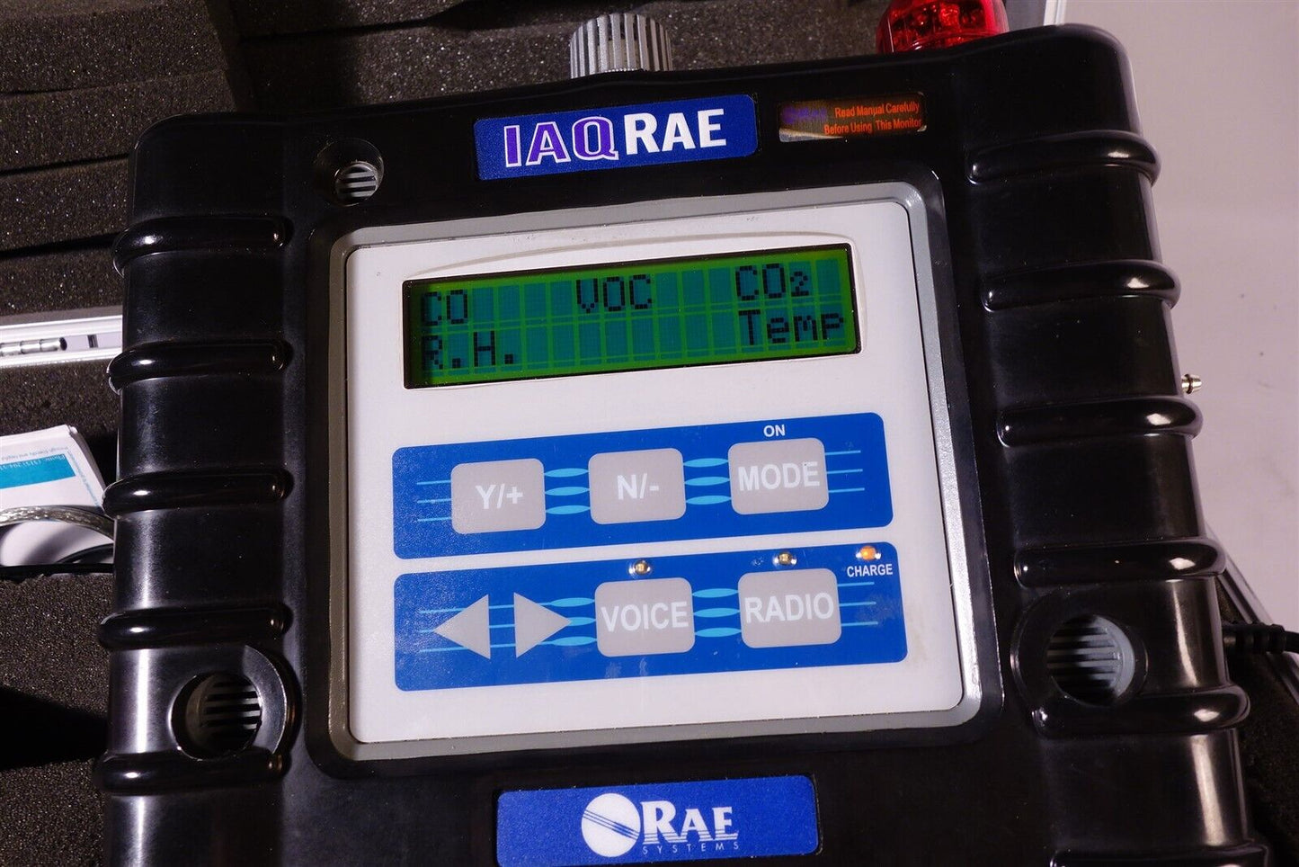 RAE Systems PGM-5210 IAQ Indoor Air Quality - 5 Gas Monitor - Excellet