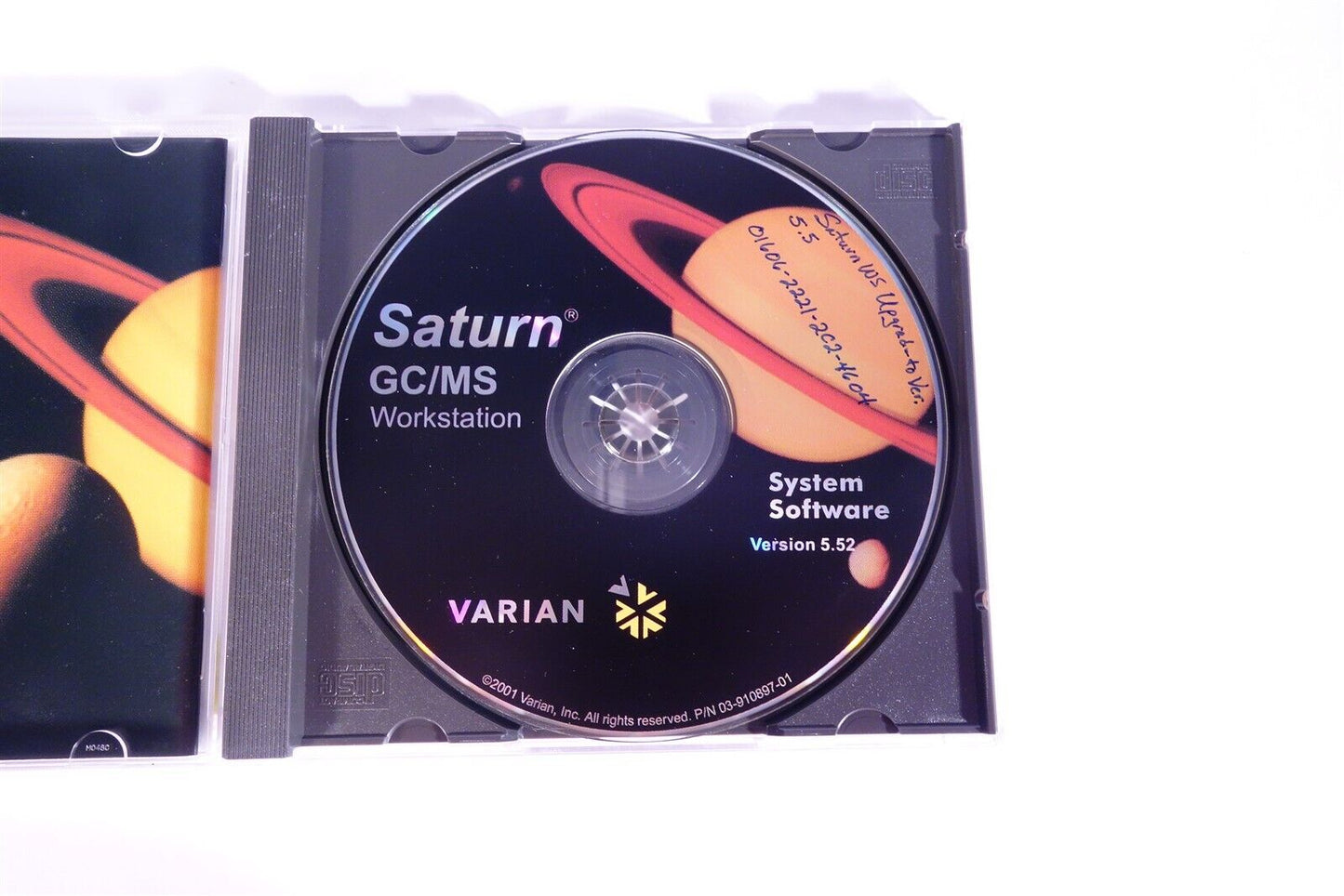 Varian Saturn GC/MS Workstation Mass Spectrometer / Gas Chromatograph Software