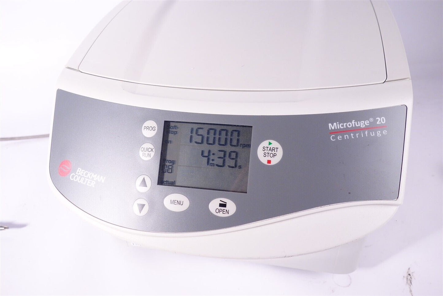 Beckman Coulter Microfuge 20 Centrifuge + FA241.5P Rotor Current Calibration