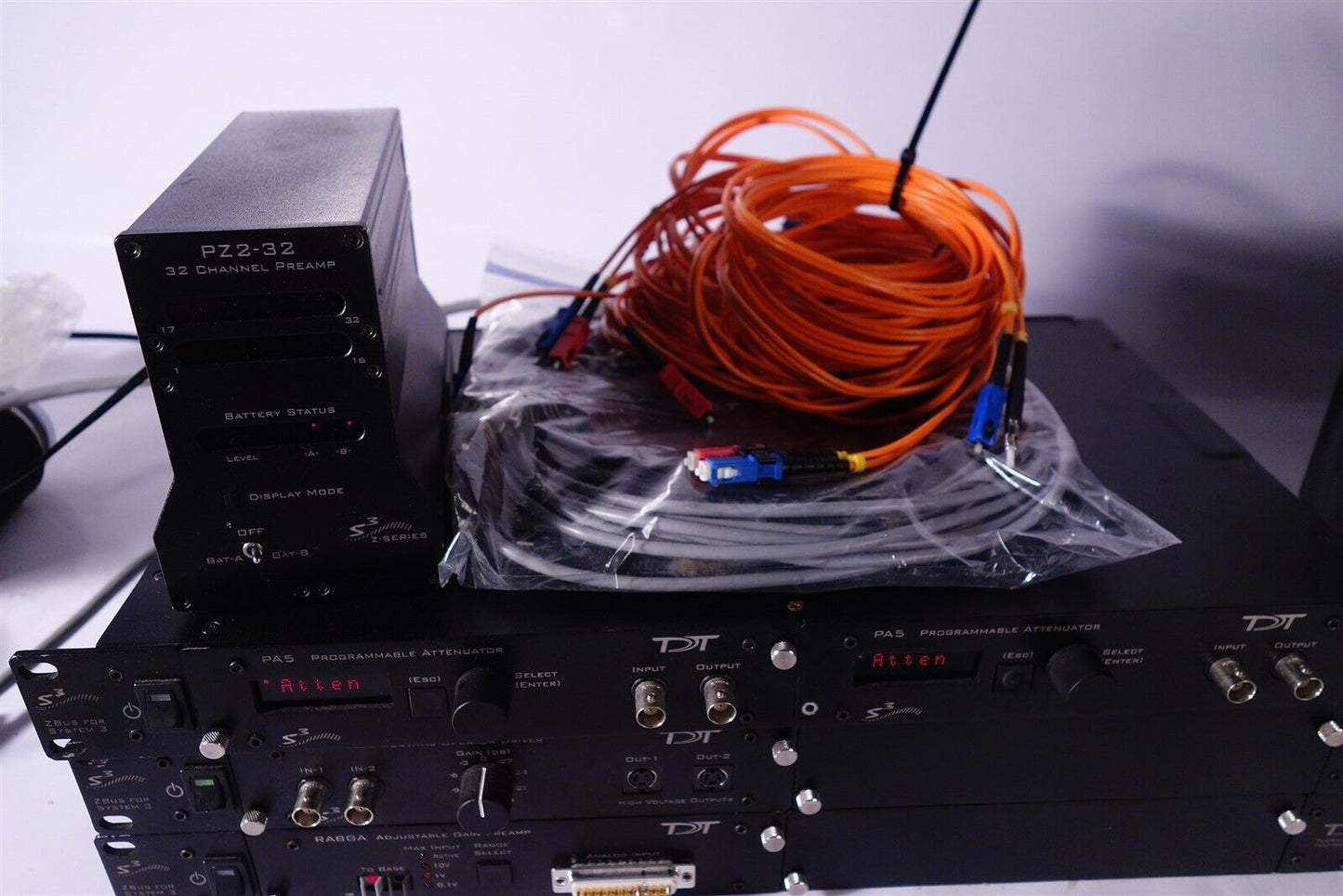 Tucker Davis Technologies System PZ2-32 PA5 ED1 RABGA + More