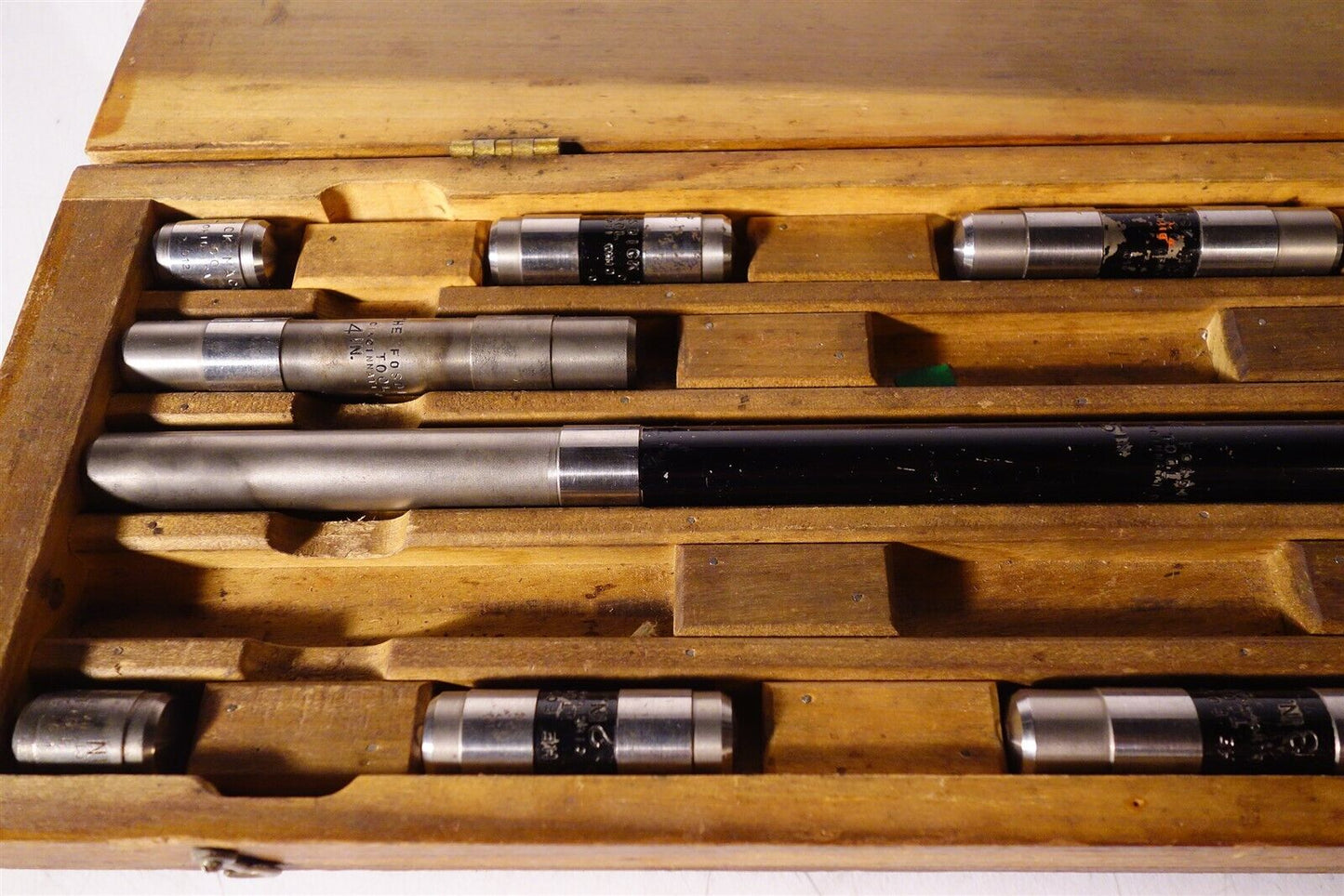 Vintage Starrett / Fosdick Jig Boring Bore Rod Set Please see pictures