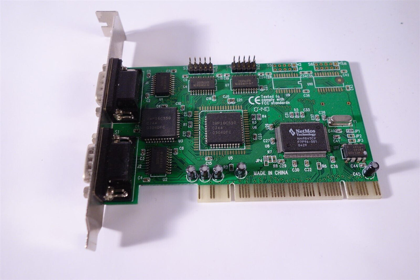 Syba SD-PCI-4S 4-Port Netmos 9845 PCI Serial Controller Card