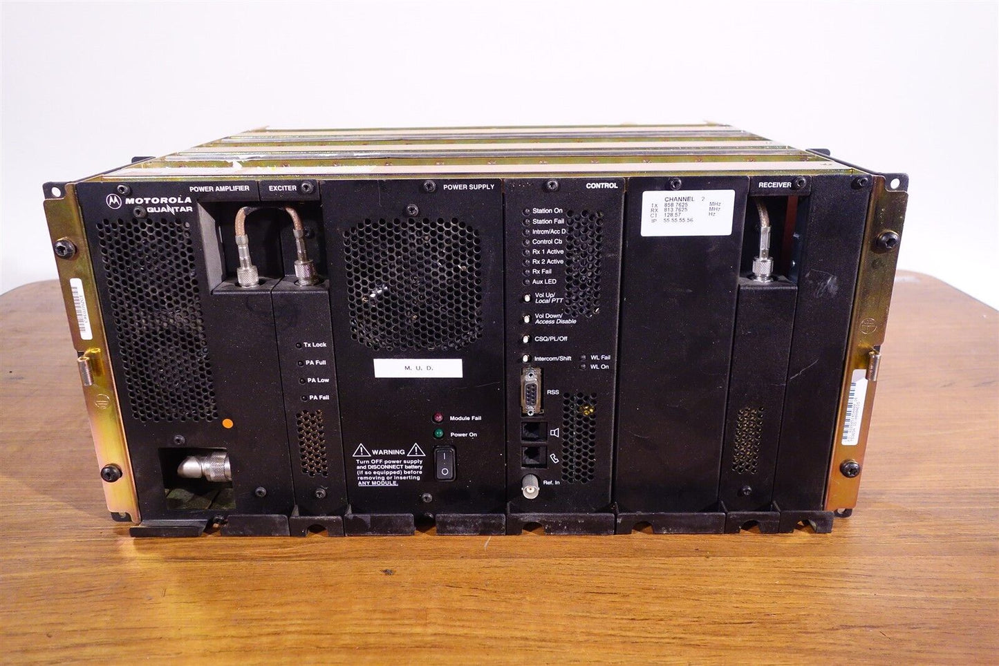 MOTOROLA QUANTAR T5365A UHF 800MHZ Excellent Working