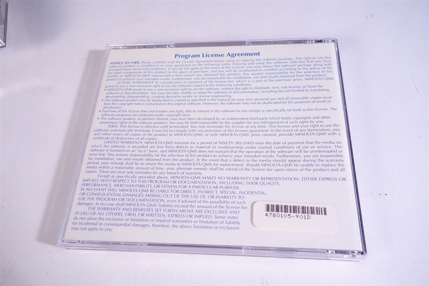 Minolta QMS Printer Utility Software