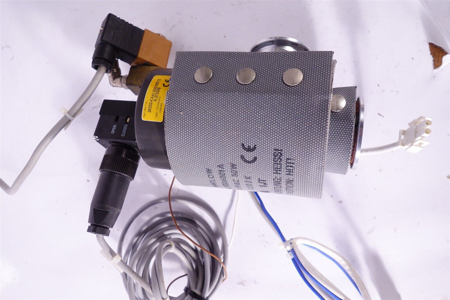 VAT / Alcatel 26332-KA41-0001 High Vacuum Valve / Tested, Working