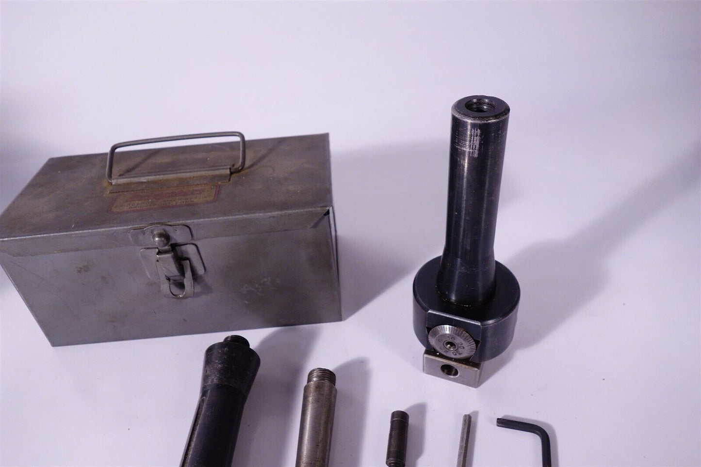 Original Bridgeport Machinery Boring Head Set in Bridgeport Box