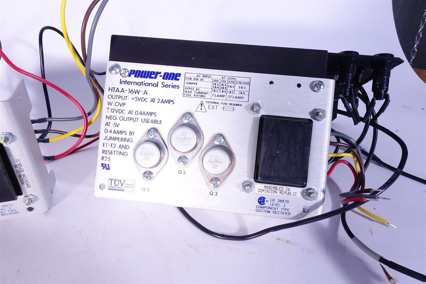 Lot of Power One Power Supplies HTAA-16-A HAA15-0.8-A