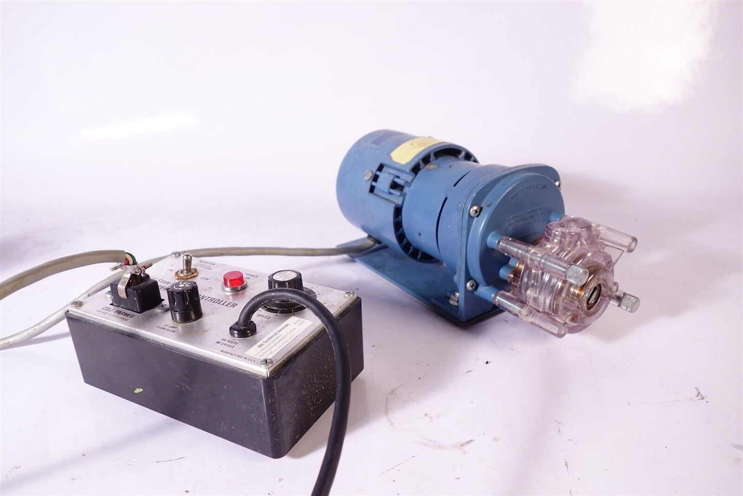 Cole Parmer Masterflex Peristaltic Pump Drive with Speed Control - Working