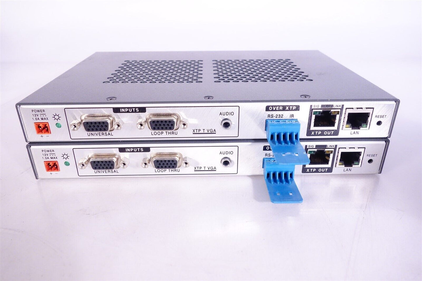 Lot of 2 Extron XTP T VGA Universal XTP Transmitter for VGA 60-1231-12
