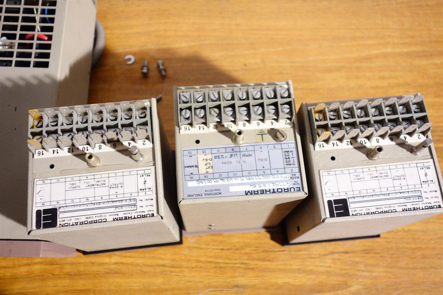 Lot of Eurotherm Controllers / Temperature / Process etc.