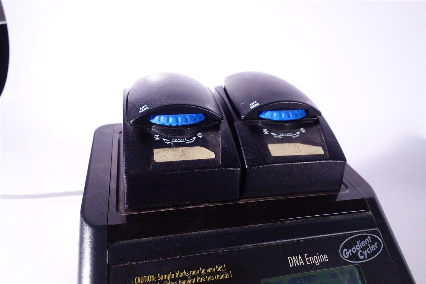 BIORAD / MJ Research PTC-200 DNA thermal cycler PCR Machine Double Block
