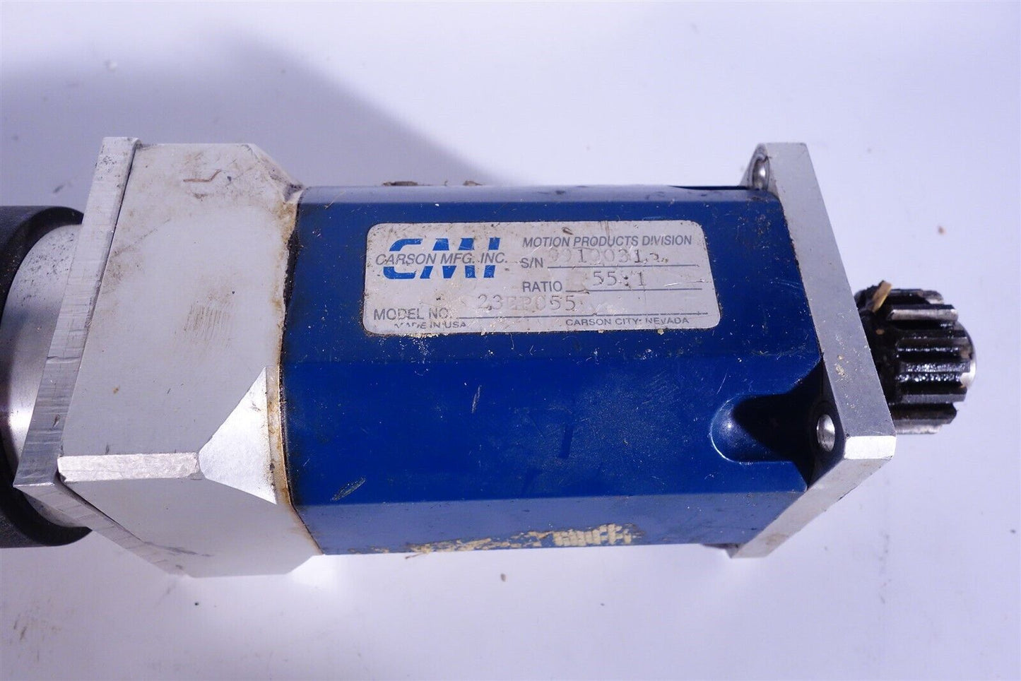 Carson MFG 55:1 Gearmotor Servo / Stepper System 23LMDC