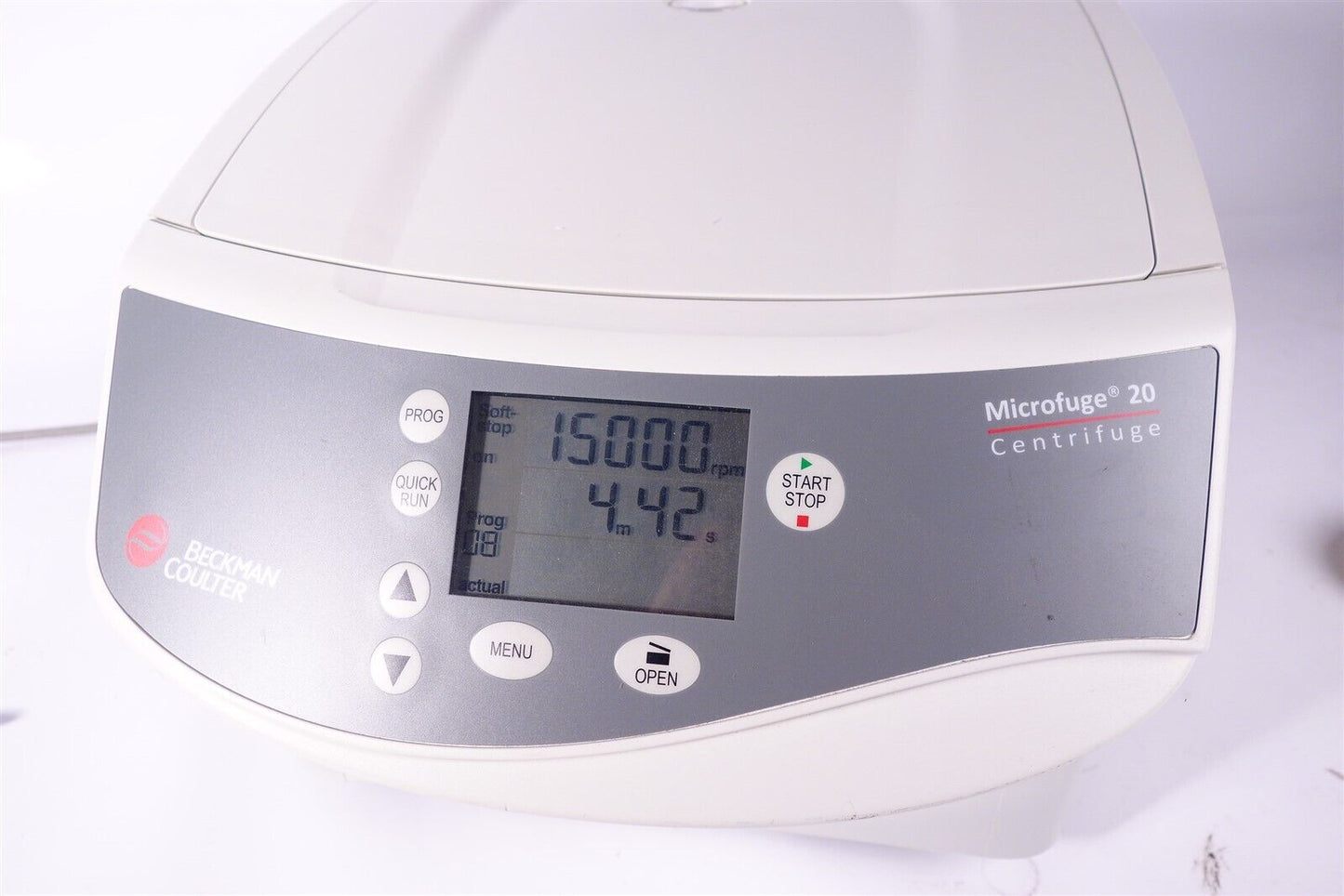 Beckman Coulter Microfuge 20 Centrifuge + FA241.5P Rotor Current Calibration