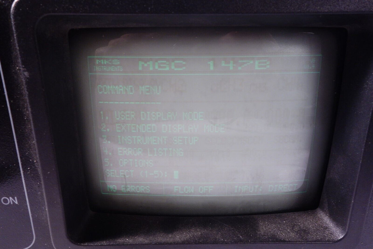 MKS Multi Gas Controller Model 147 147B Working Condition