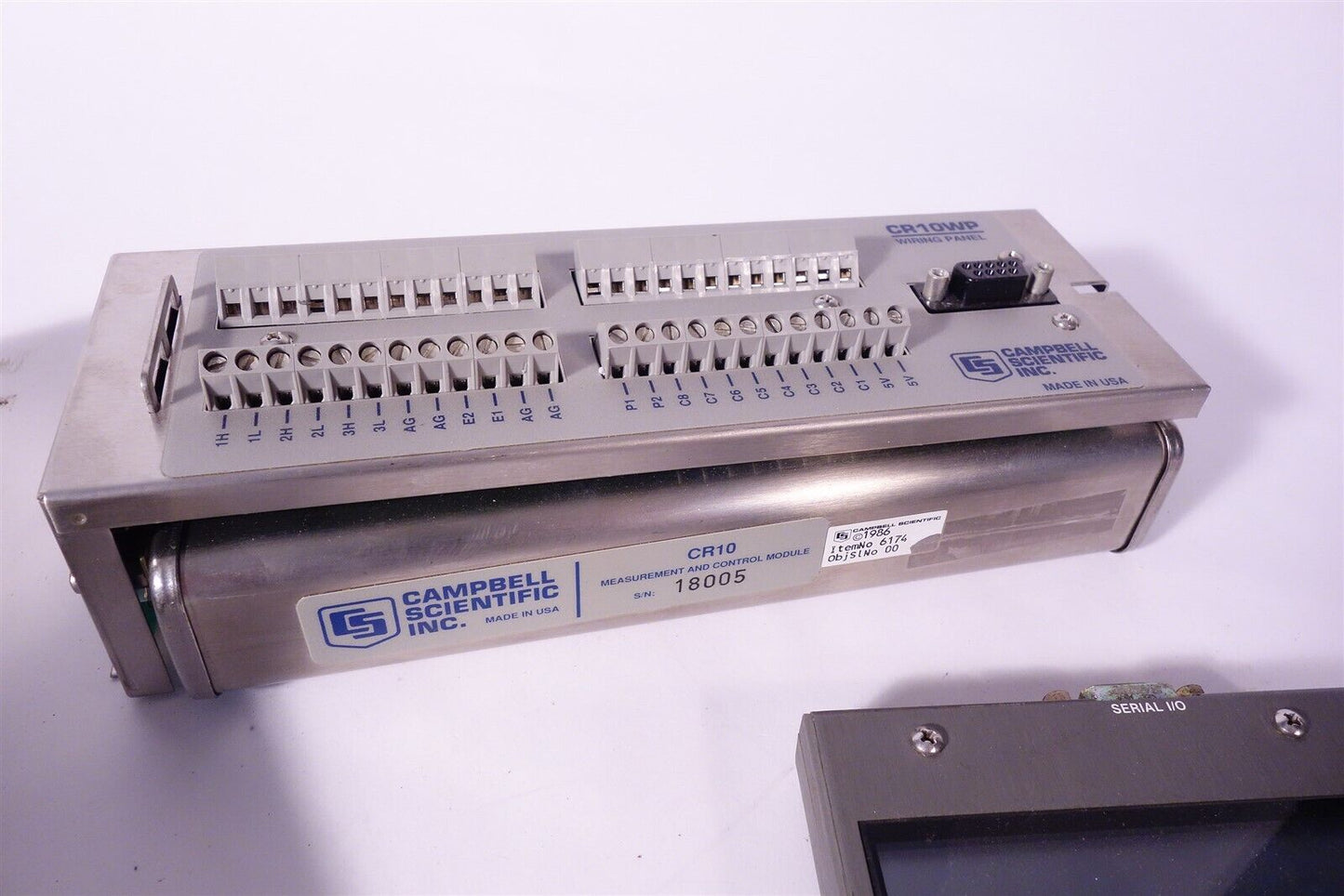 Campbell Scientific Datalogger Lot SC32A CR10 CR10X CR10KD SM192