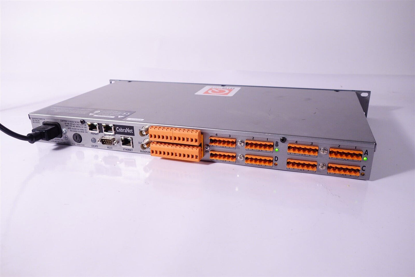 London Soundweb BLU-80 Signal Processor BSS HiQnet CobraNet