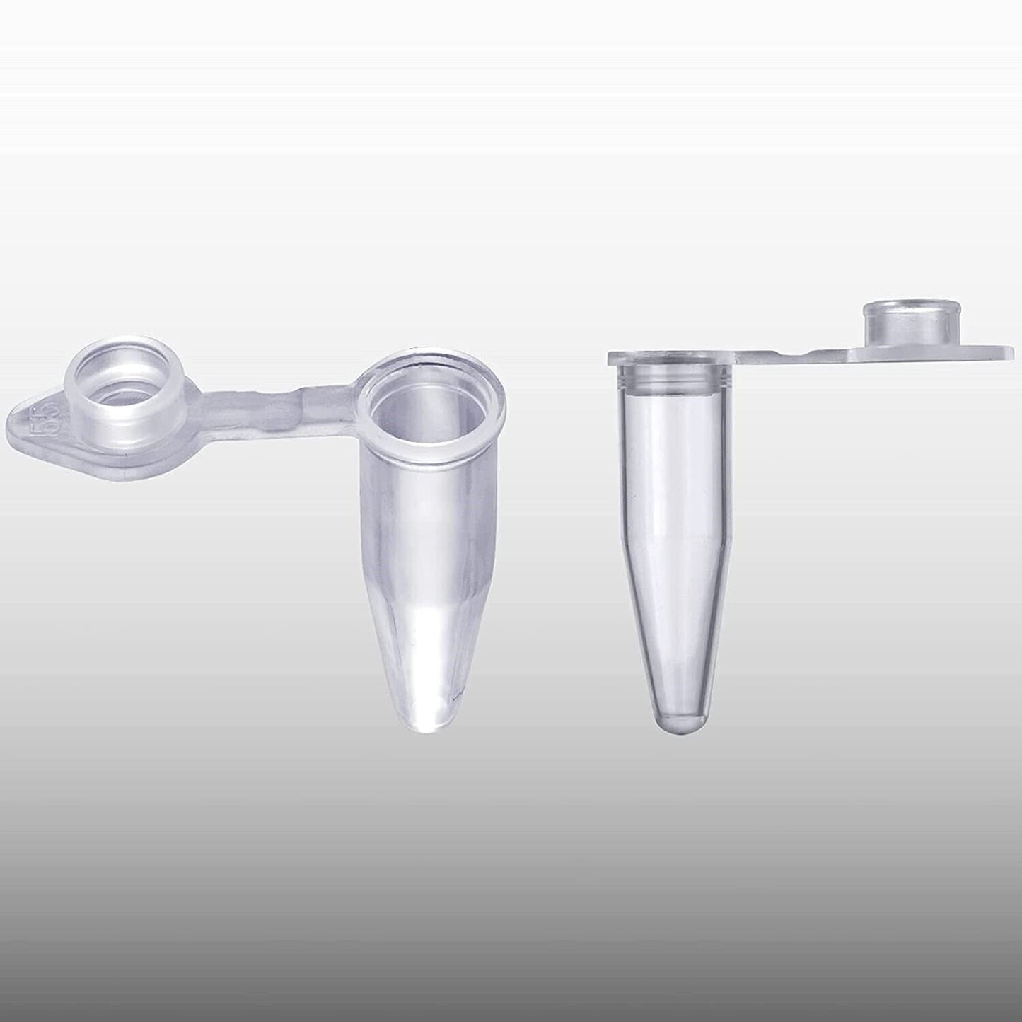 Lot of 10 0.2ml Polypropylene microcentrifuge tube with Snap Cap