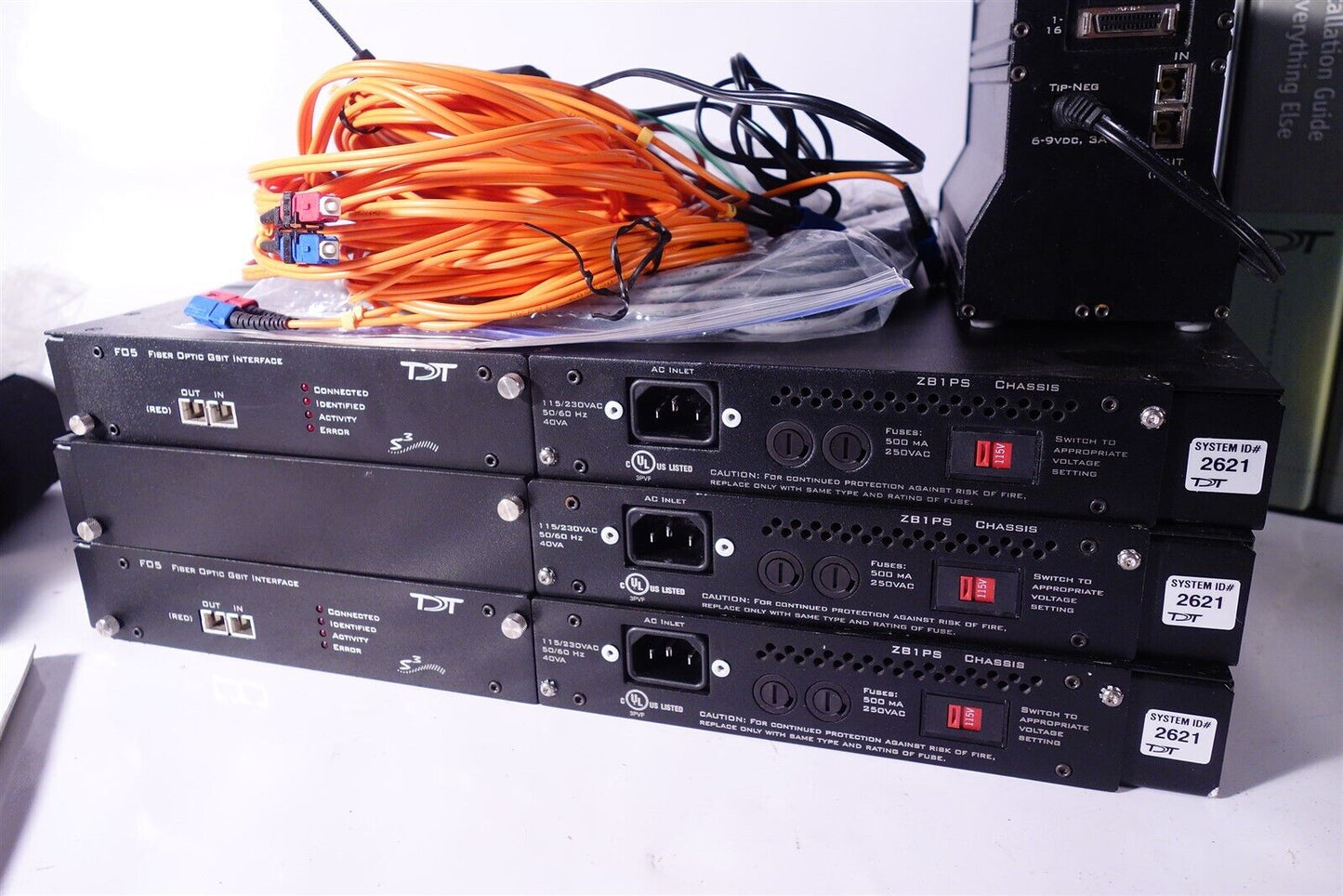 Tucker Davis Technologies System PZ2-32 PA5 ED1 RABGA + More