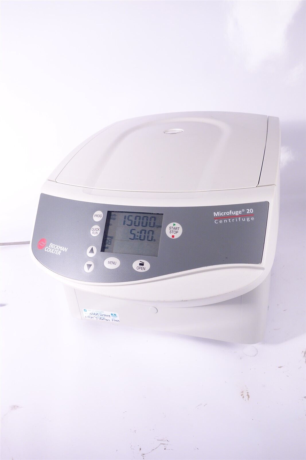 Beckman Coulter Microfuge 20 Centrifuge + FA241.5P Rotor Current Calibration