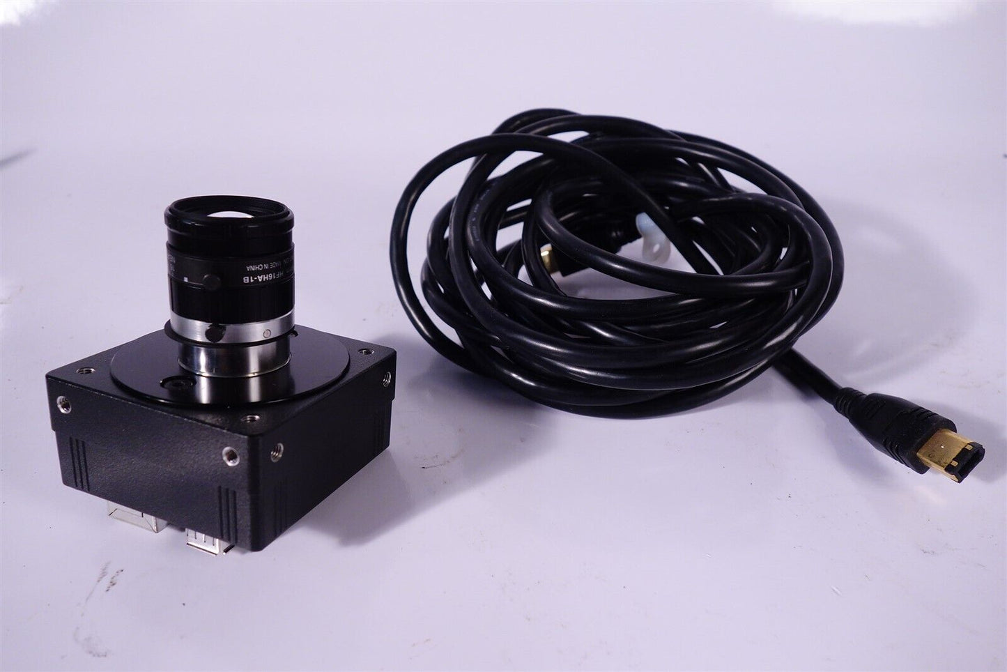 Basler A102fc v2.0-ML c-mount firewire 12-bit 15fps Camera Fujinon 16mm Lens