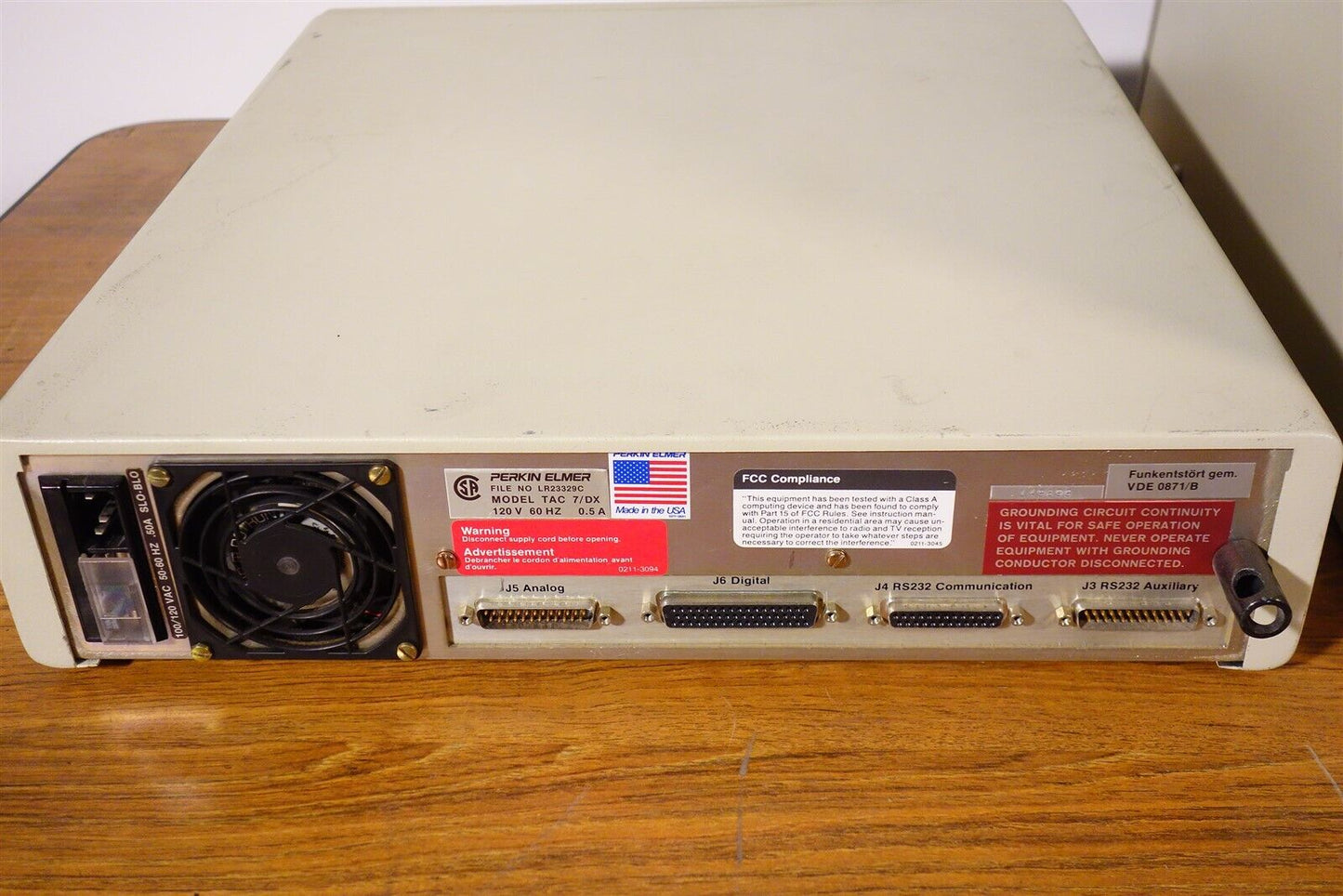 Perkin Elmer DTA7 Differential Thermal Analyzer + TAC7 Controller