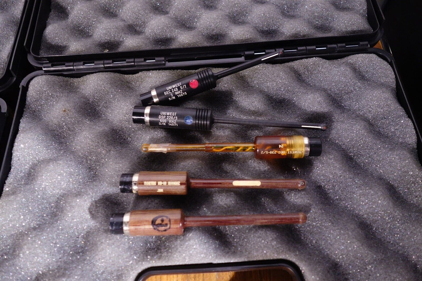 UniWest Eddy Current System / Bolt Hole Scanner with Lots of Accessories Probes