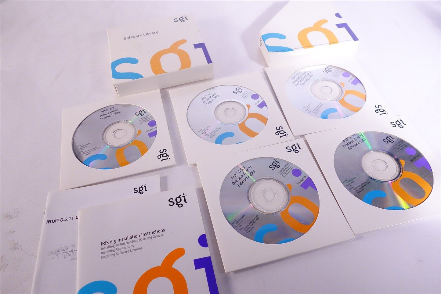 SGI Silicon Graphics IRIX 6.5.11 Overlays / Applications Software Collection