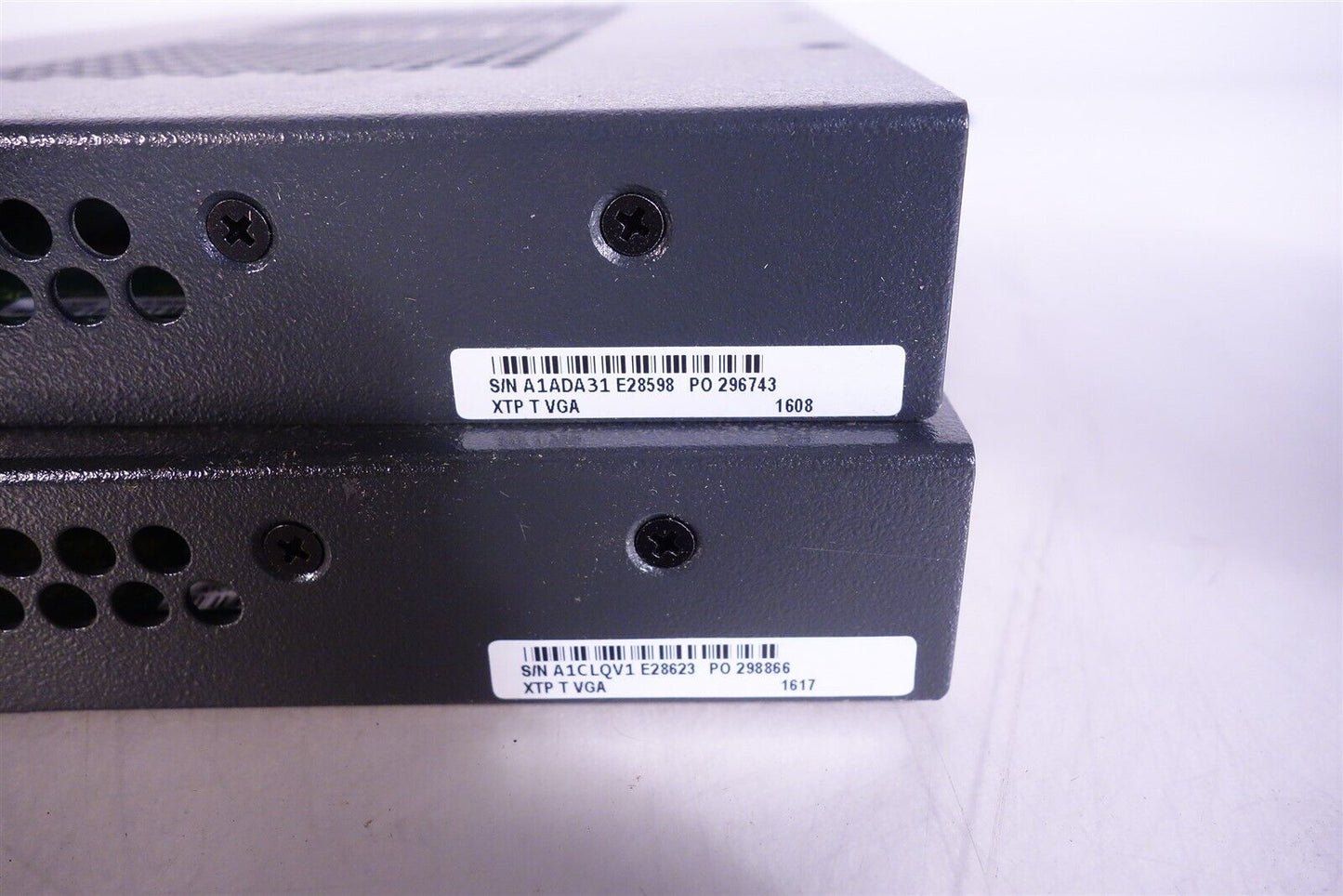 Lot of 2 Extron XTP T VGA Universal XTP Transmitter for VGA 60-1231-12
