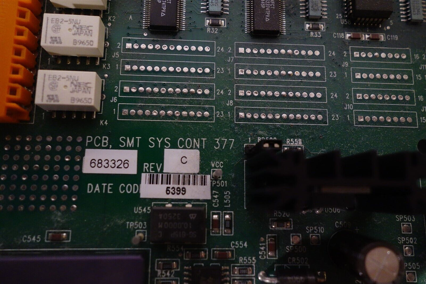 Applied Biosystems Perkin Elmer ABI Prism 377 Sequencer Main Board Motherboard